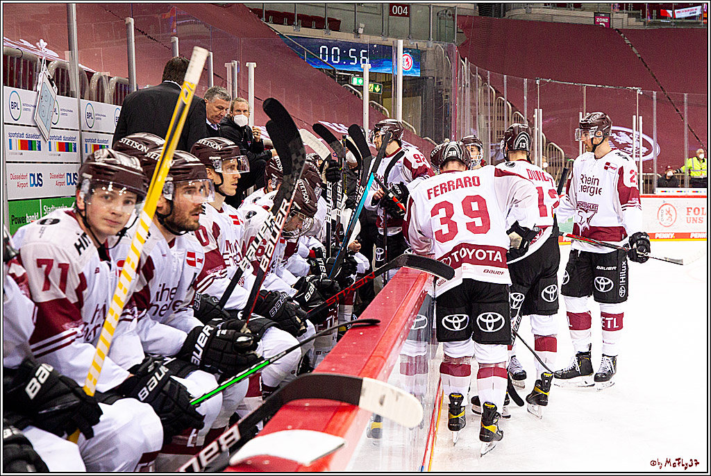 PENNY DEL;  Duesseldorfer EG - Koelner Haie; Duesseldorf, 15.03.2021
